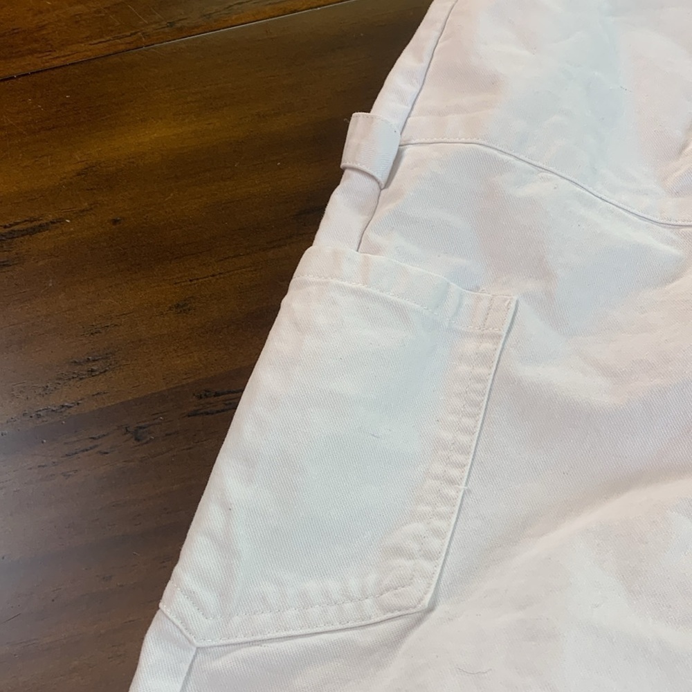 Lioness white denim painter’s pants jeans, size Medium - Picture 4 of 10